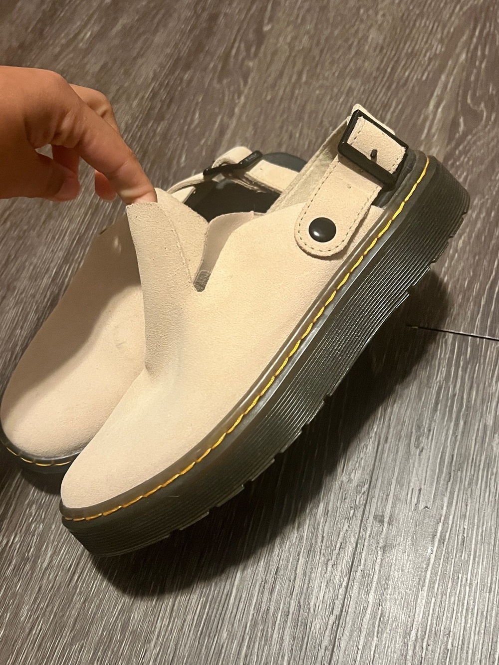 Dr. Martens Carlson Mules Suede